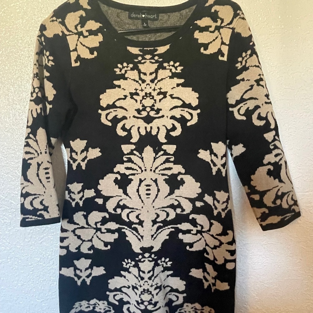Derek heart sweater dress